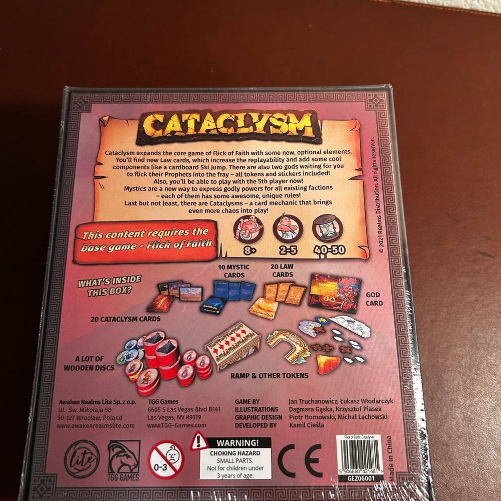Cataclysm Board Game - Picture 6 of 6